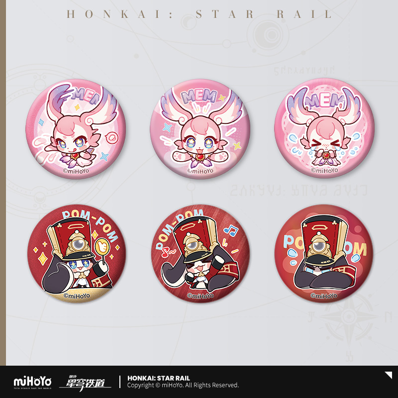 Exhibition Series Chibi Badge Set