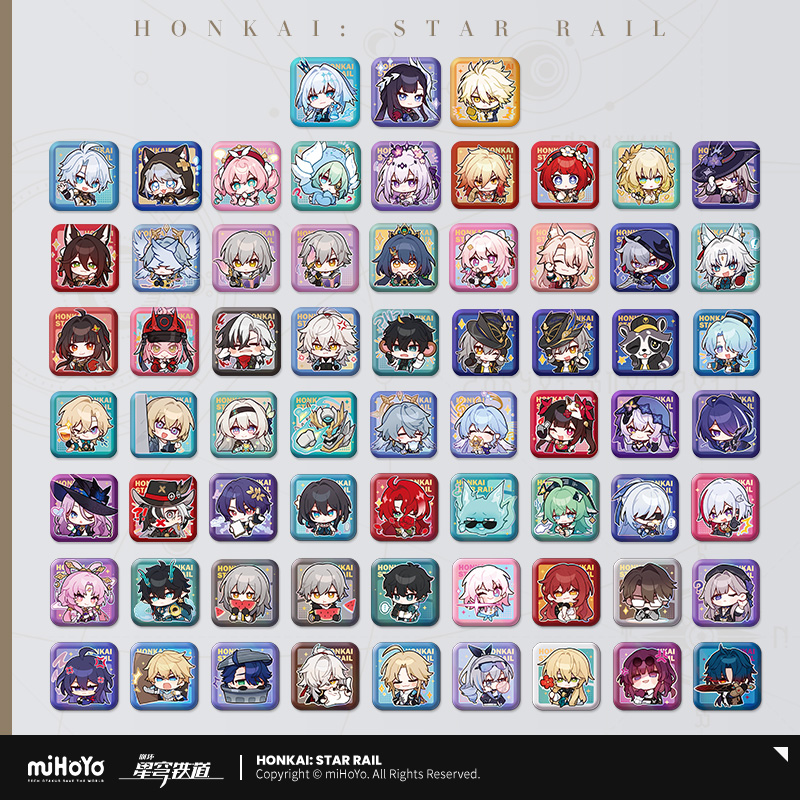 Exhibition Series Chibi Badge