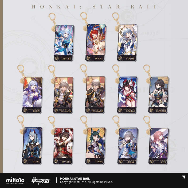 Harmony Series Acrylic Keychain