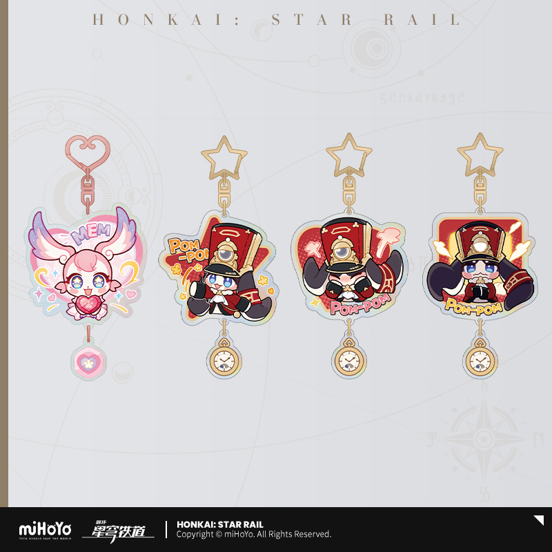 Exhibition Series Chibi Acrylic Keychain