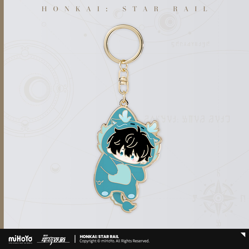 Boys' Dorm Series Chibi Metal Keychain
