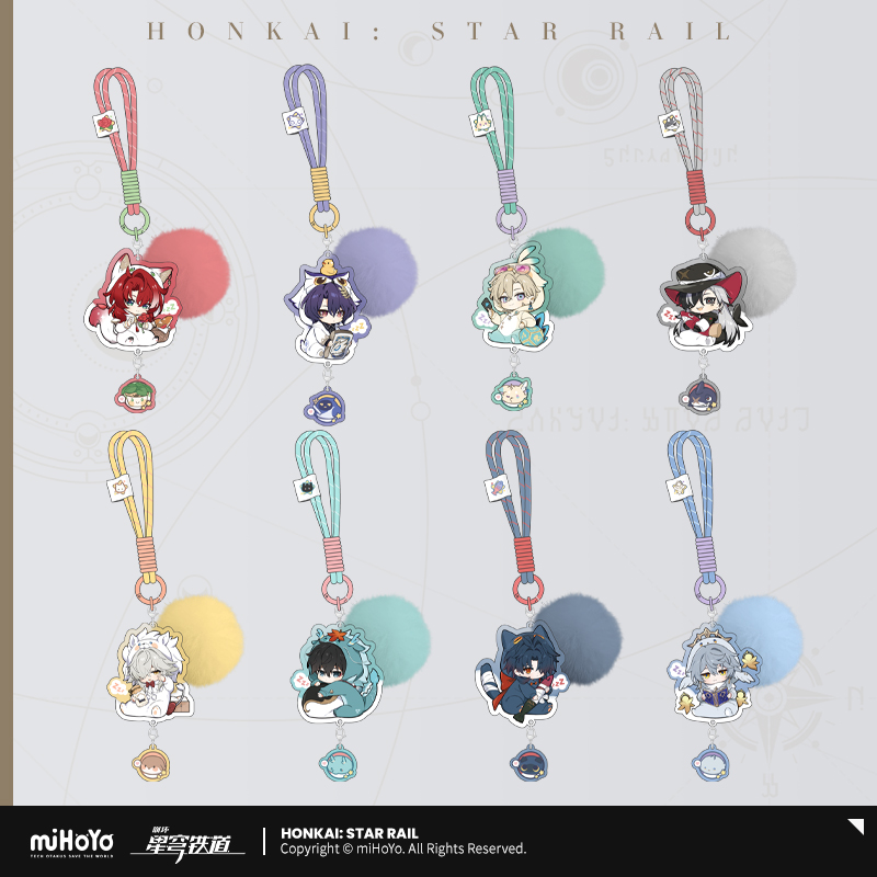 Boys' Dorm Series Chibi Acrylic Keychain
