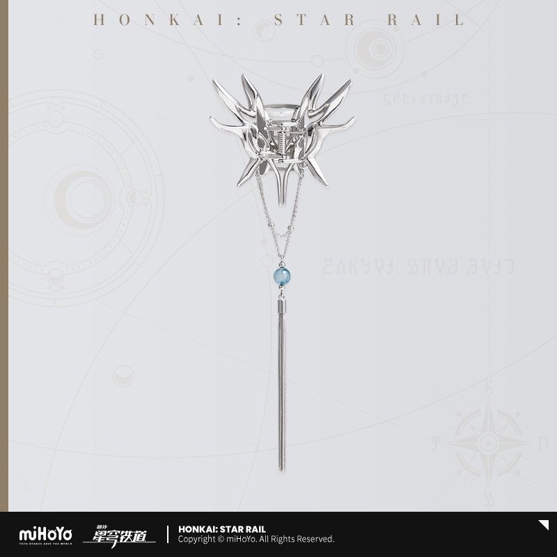 Feixiao Theme Metal Hair Clip