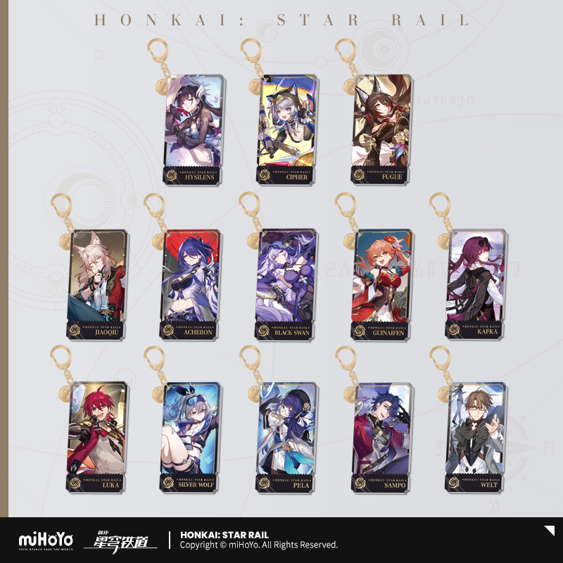 Nihility Series Acrylic Keychain