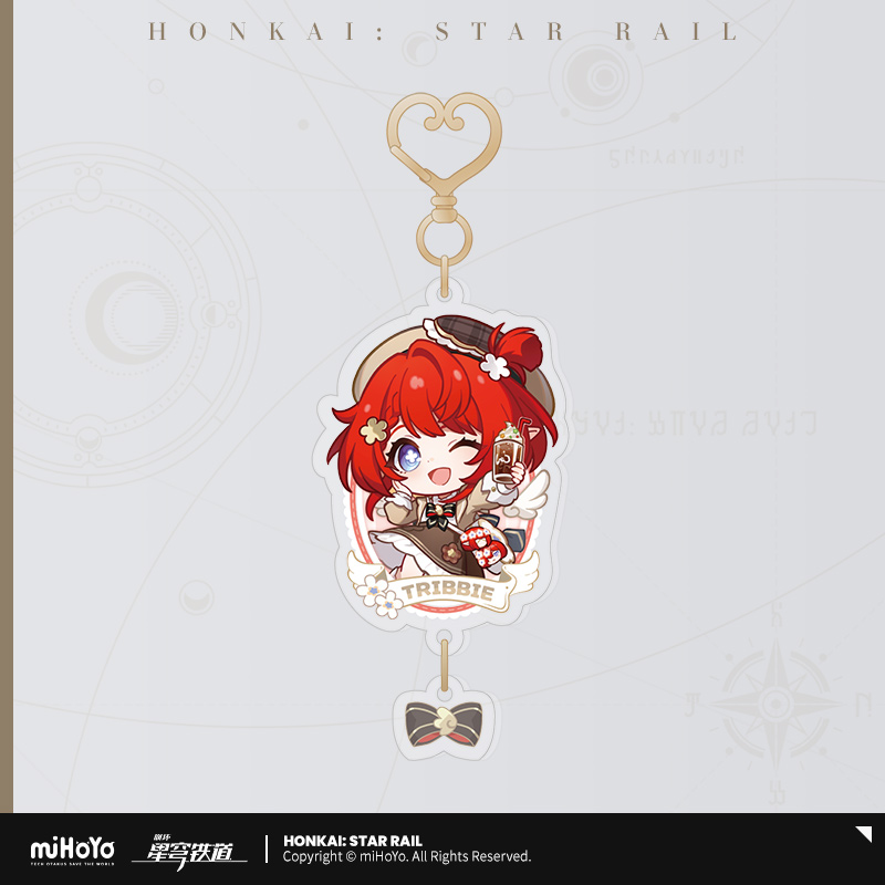 Train Journey Series Chibi Acrylic Keychain