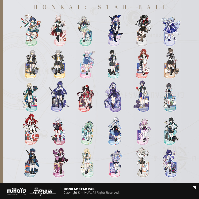 Petite Cat Series Chibi Acrylic Stand