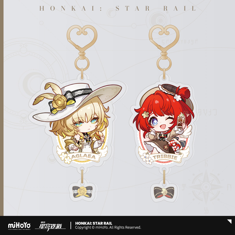 Train Journey Series Chibi Acrylic Keychain