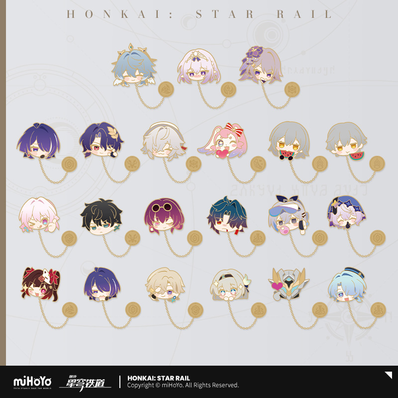 Exhibition Series Chibi Metal Badge