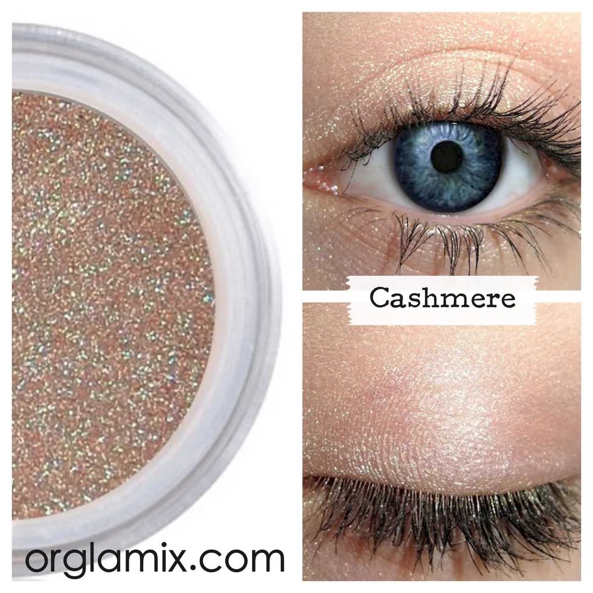 Natural Eyeshadow | Organic Eye Shadow | Non Toxic Makeup: Cashmere