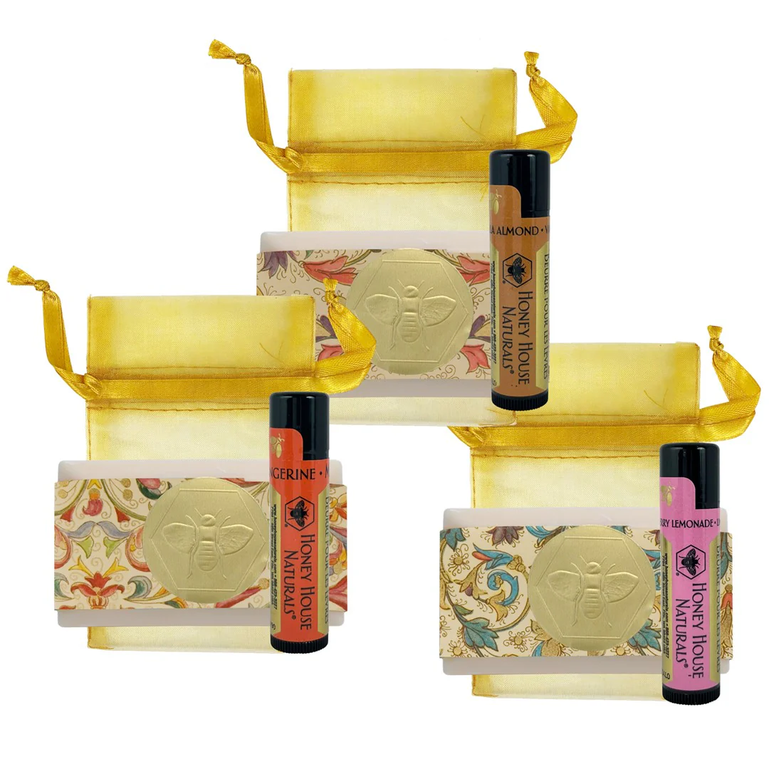 Mini Soap & Lip Butter Set - 12 Assorted