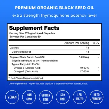 Black Seed Oil Capsules