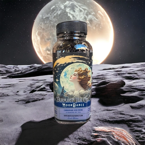 Moondance Moonlight Iced Wine Delightful Tea in Glass Jar