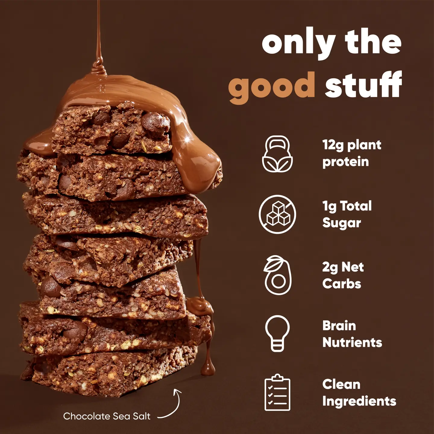 Almond Butter Chip | Brain + Body Keto Protein Bars