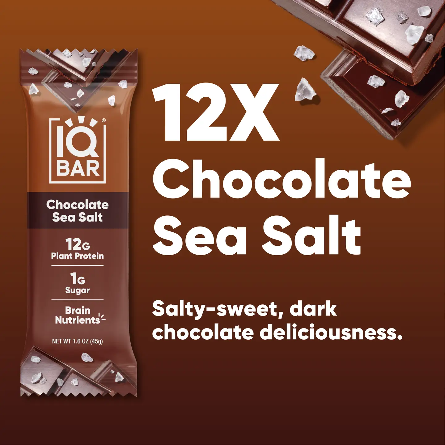 Chocolate Sea Salt | Brain + Body Keto Protein Bars