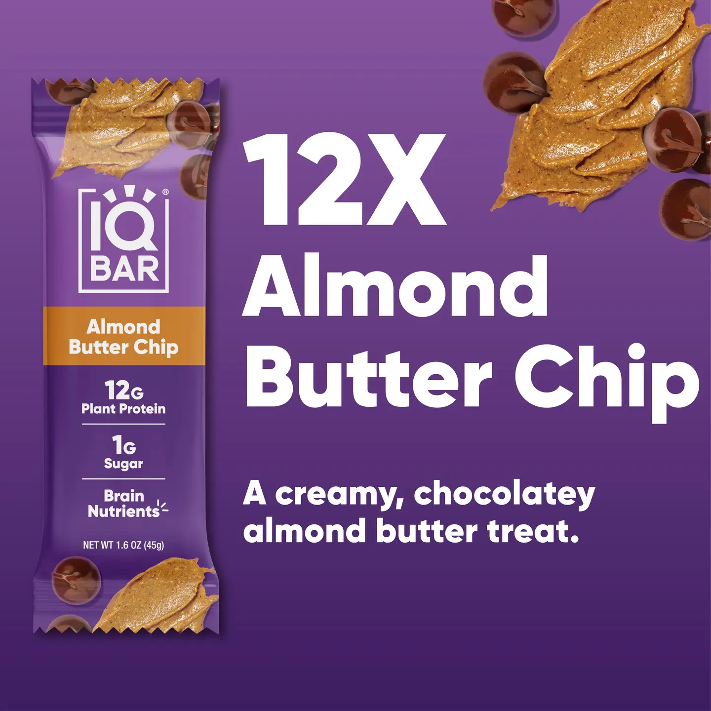 Almond Butter Chip | Brain + Body Keto Protein Bars