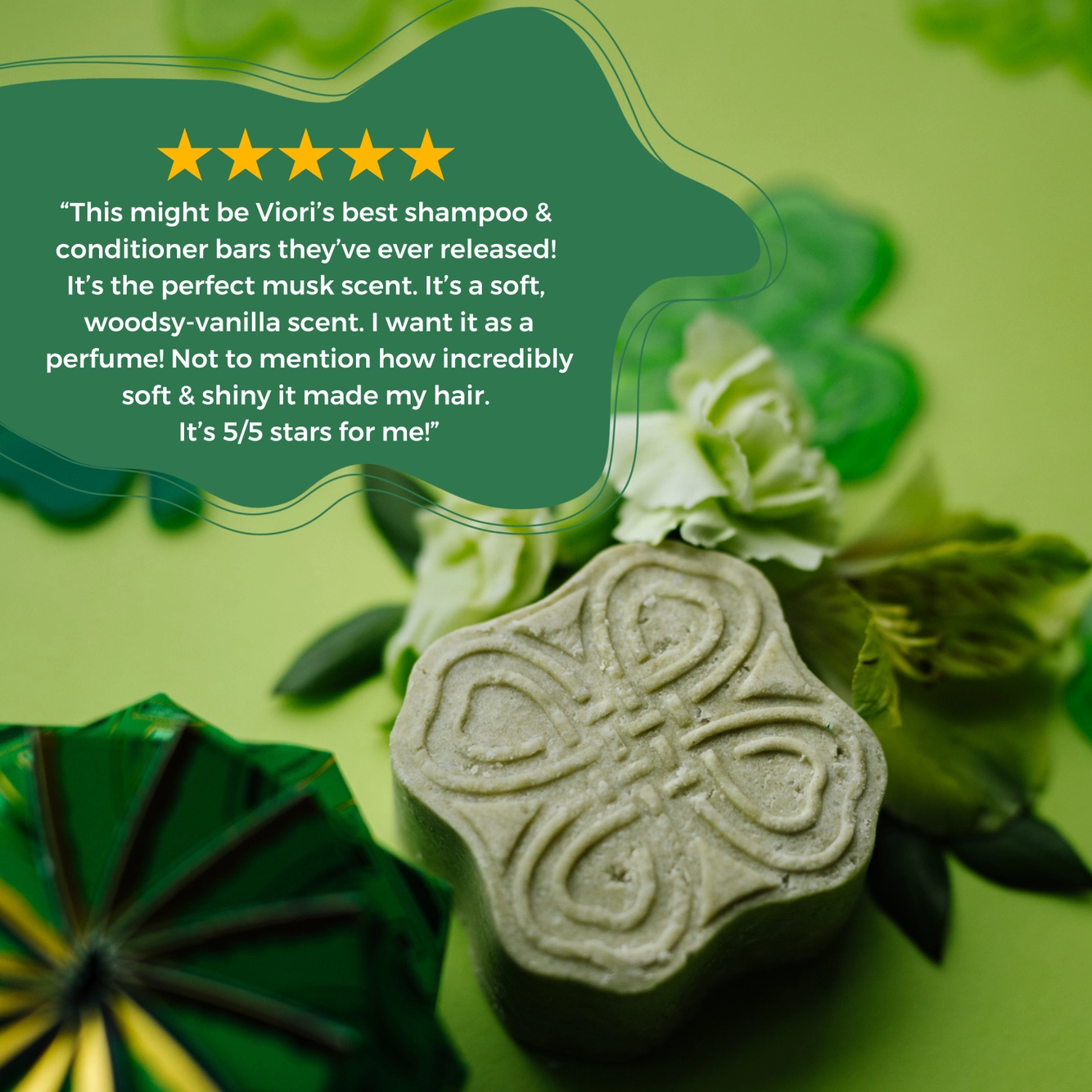 Limited Edition | Shampoo Bar | Emerald Meadows