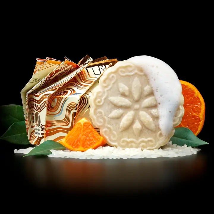 Rice Water Shampoo Bar | Citrus Zest EO | Oily Hair