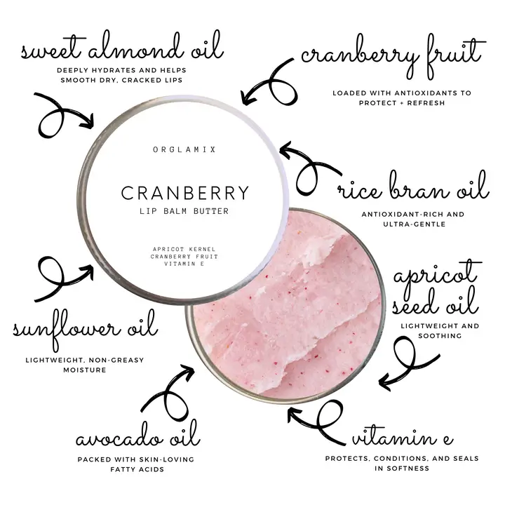 Cranberry Lip Butter Balm