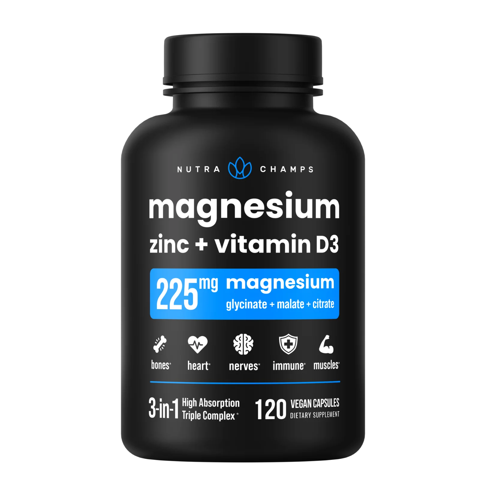 Magnesium, Zinc & Vitamin D3