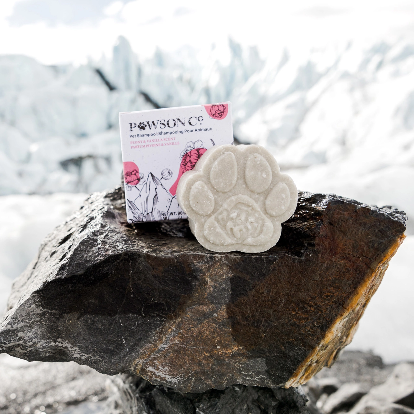 Pet Shampoo Bar | Pawson & Co | Peony Vanilla