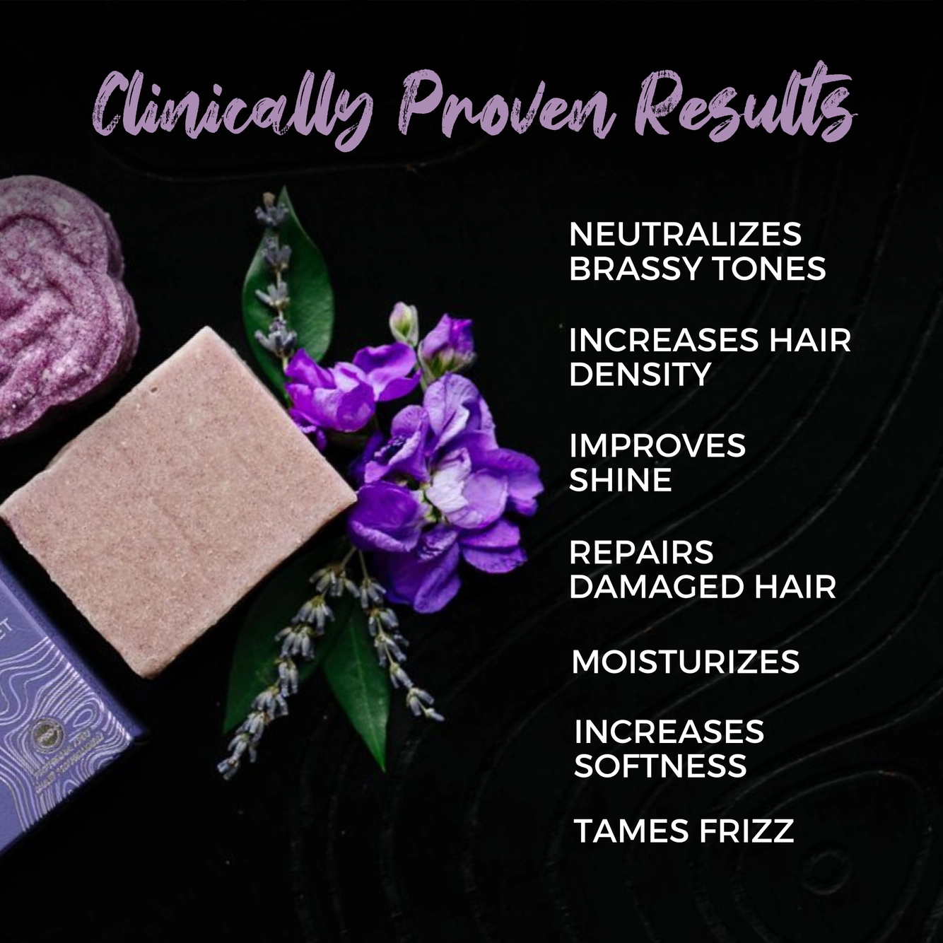 Rice Water Conditioner Bar | Purple Toning | All Hair