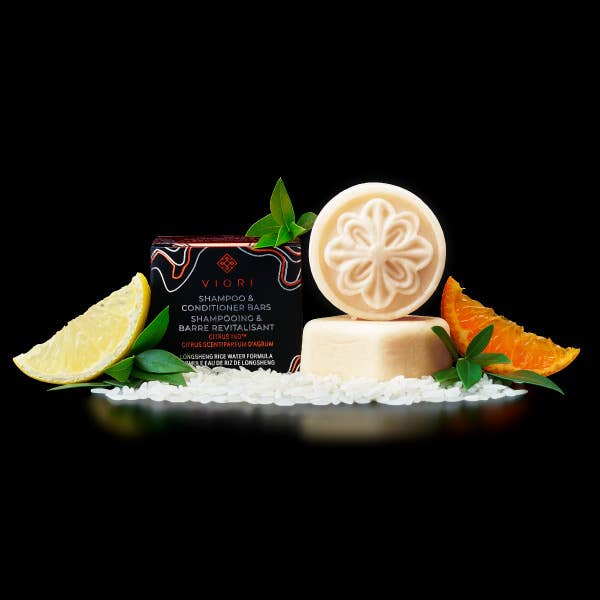Shampoo & Conditioner Bars | Travel Size | Citrus Yao