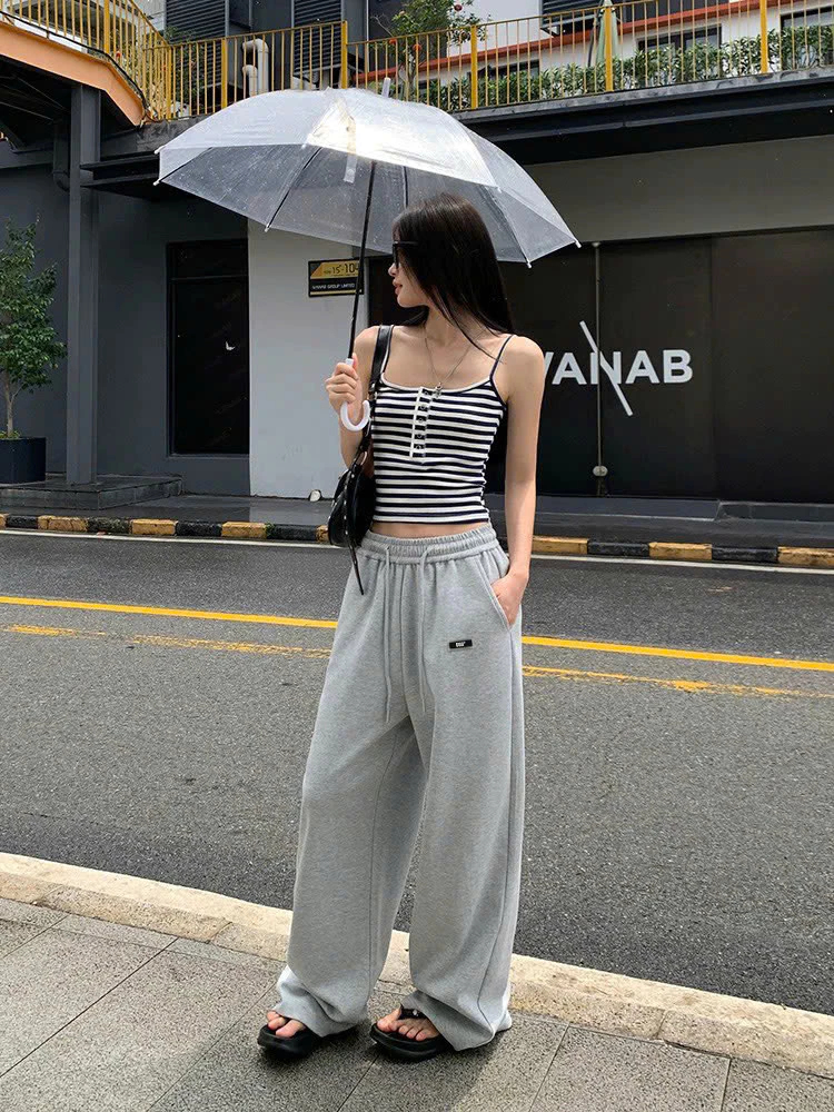 GODMOTHER | Quần nỉ suông ống rộng unisex