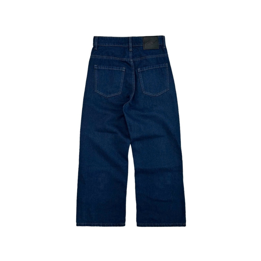 WHOSE Studio | Wide straight jeans dark blue