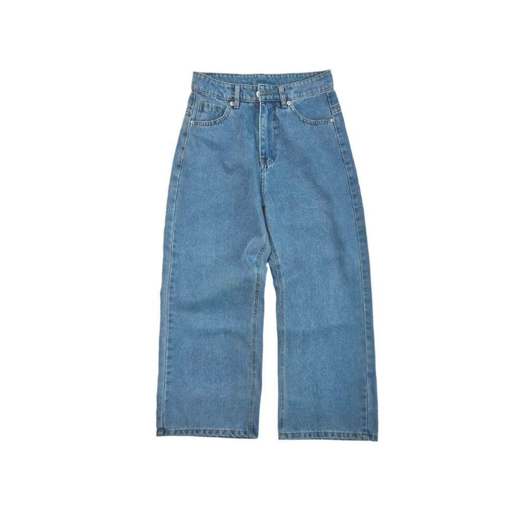 WHOSE Studio | Wide straight jeans light blue