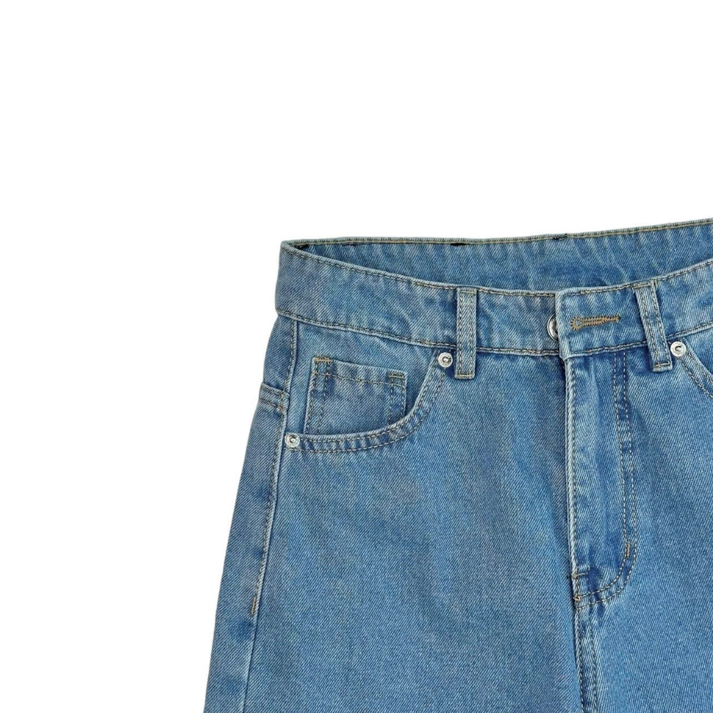 WHOSE Studio | Wide straight jeans light blue