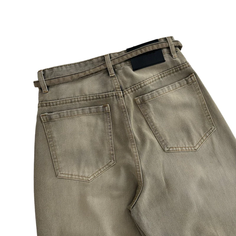 WHOSE Studio | Loose pleat pants preset wash