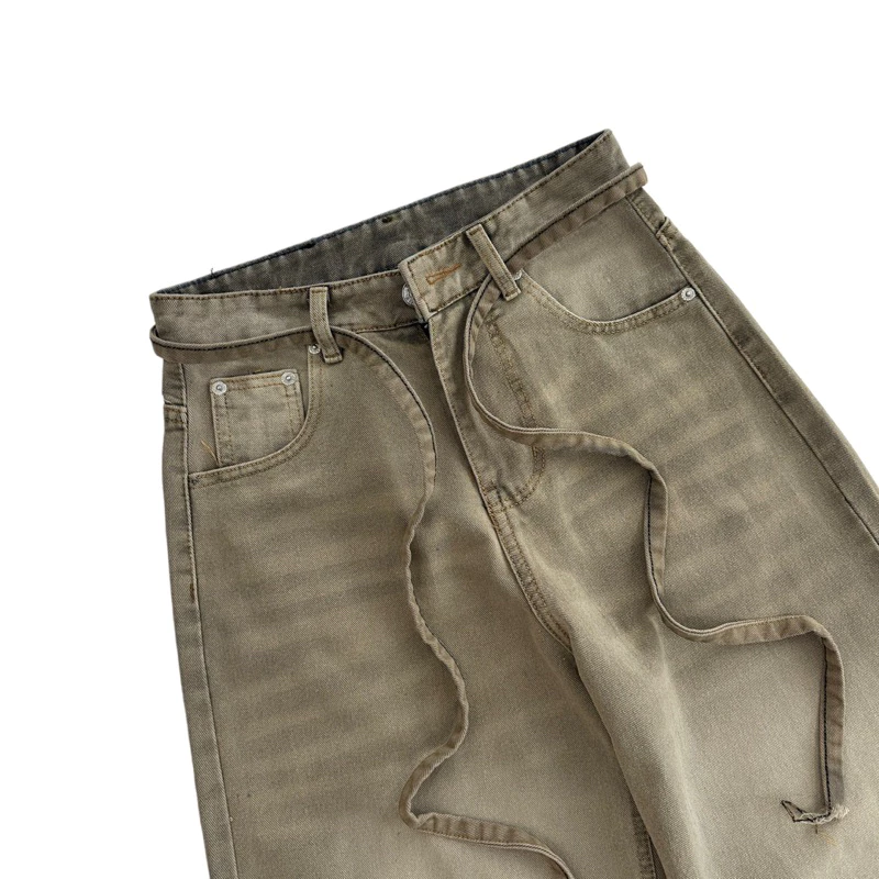 WHOSE Studio | Loose pleat pants preset wash