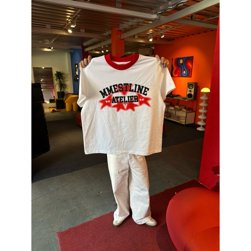 MMESTLINE | T-shirt "American Vibes" boxy premium cotton