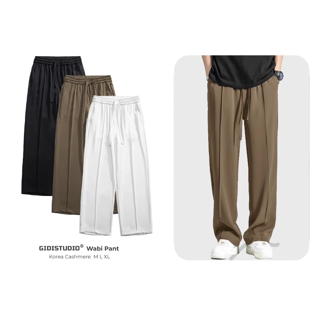 GIDISTUDIO | Quần baggy lưng thun 