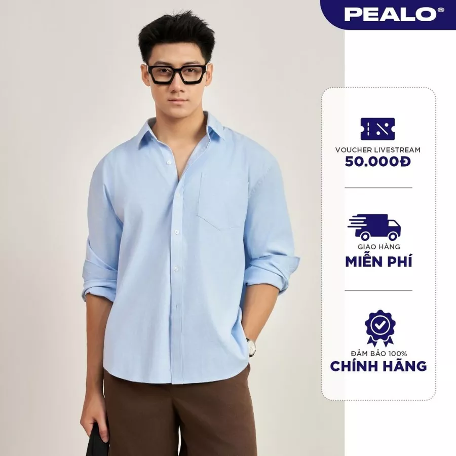 PEALO | Áo sơ mi form Relax Cotton