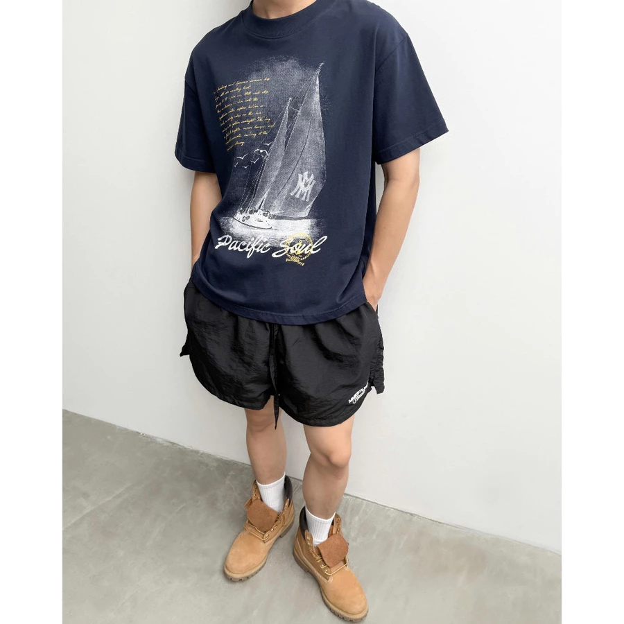 MMESTLINE | Áo thun "PACIFIC SOUL" form Boxy