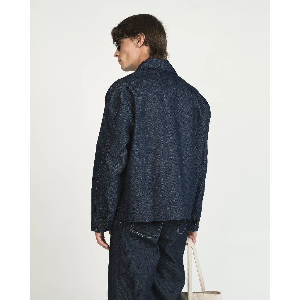 WEDOOKS | Áo khoác jeans nam form cropped 