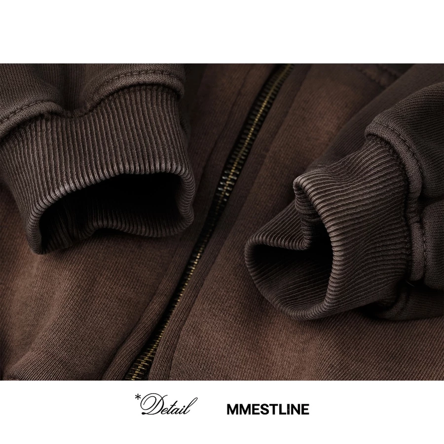 MMESTLINE | Áo khoác hoodie-zip "WASH"