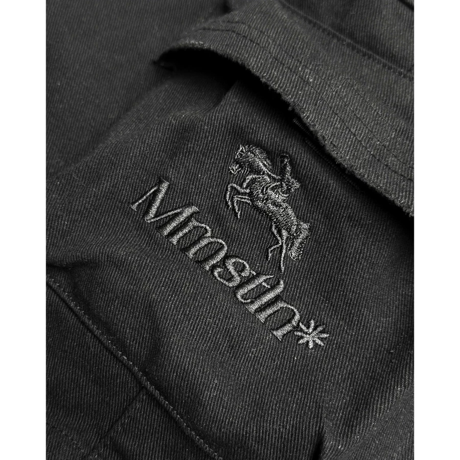 MMESTLINE | Quần "QUADRANT" CARGO Shorts Jeans Fit Premium Denim Wash