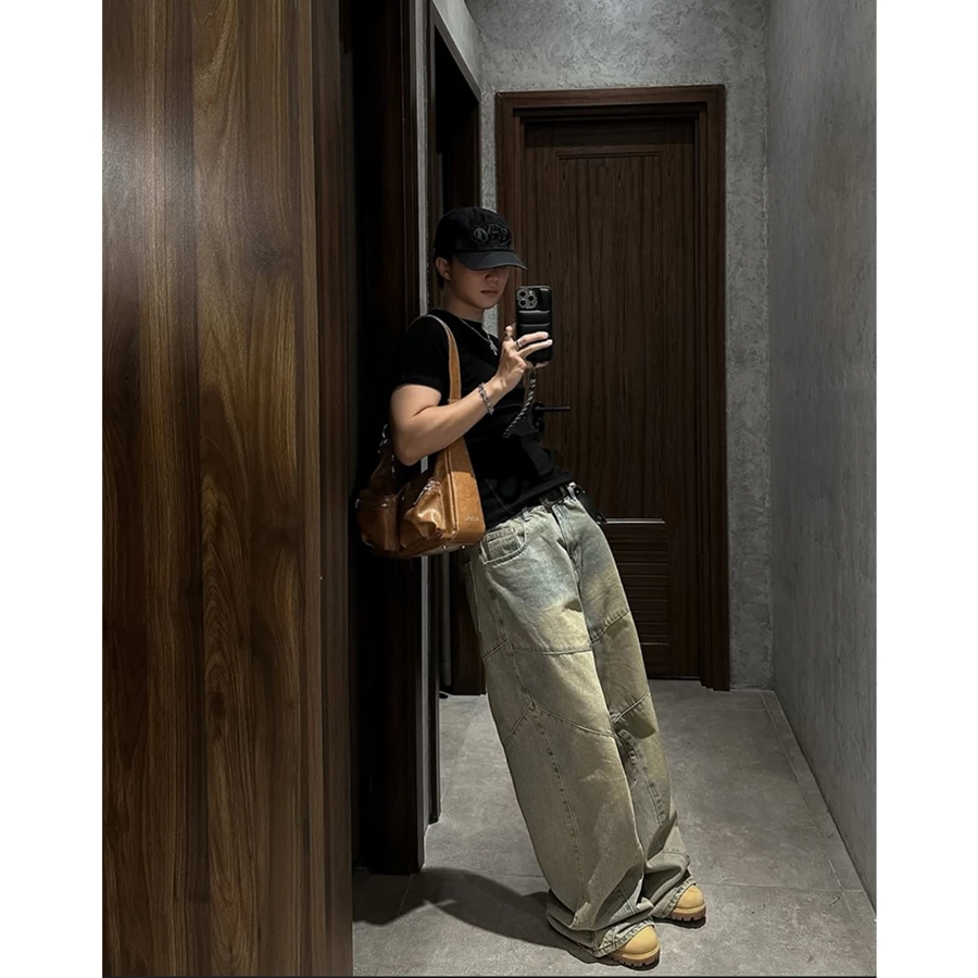 MMESTLINE | Quần Jeans “PATCH” form Baggy Premium Denim