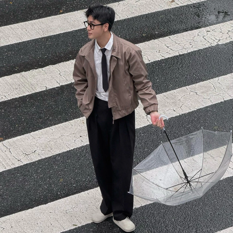 GIDISTUDIO | Áo khoác kaki GIDISTUDIO Form Boxy Unisex  