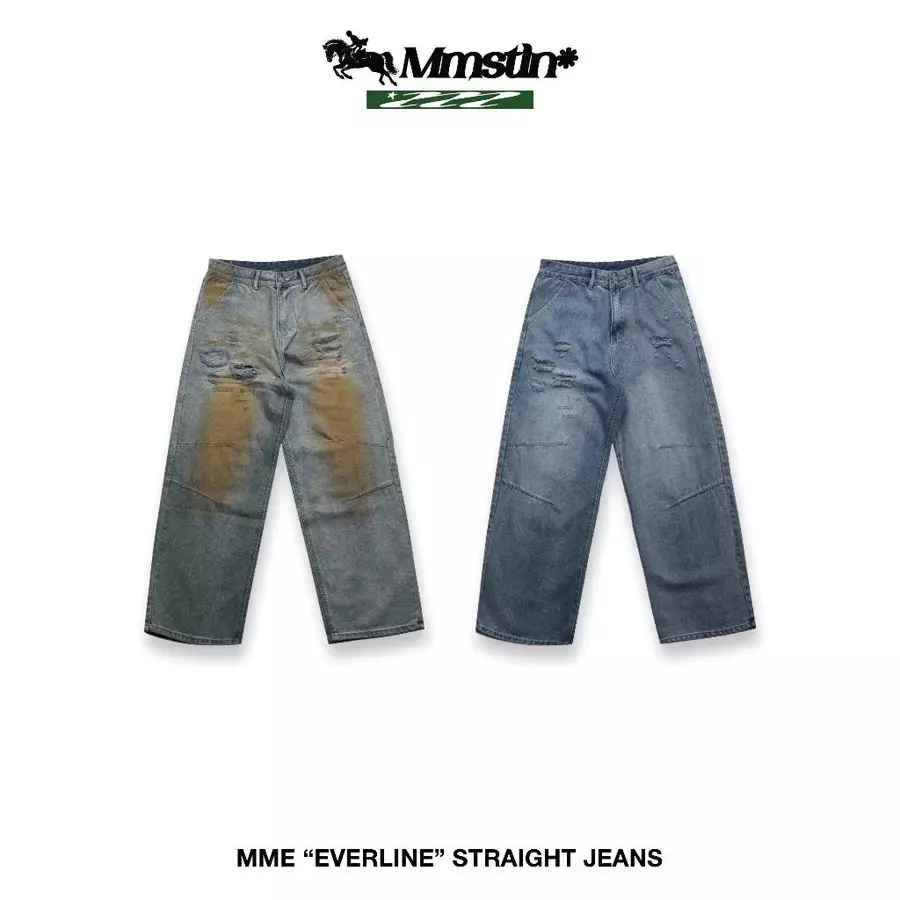 MMESTLINE | Quần Jeans “EVERLINE” form Straight Fit Premium Denim