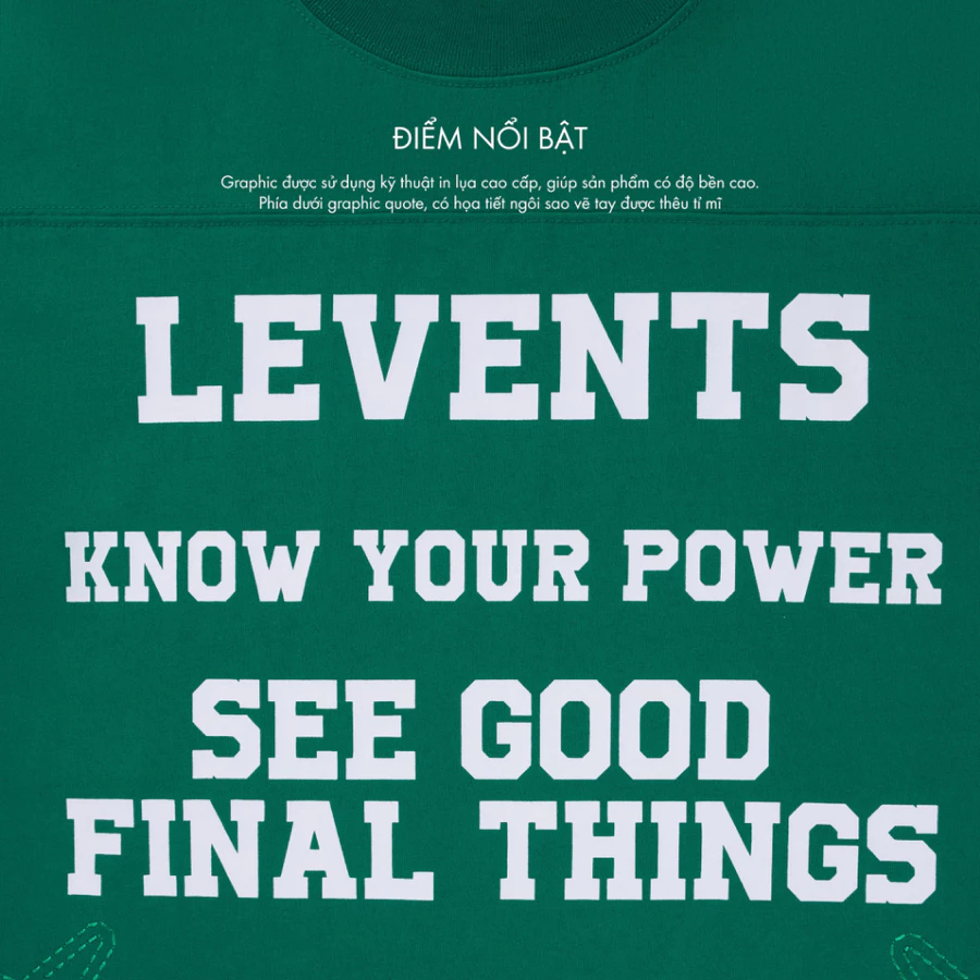 Levents® | Áo Thun Levents Final Things Tee/ Green Tee