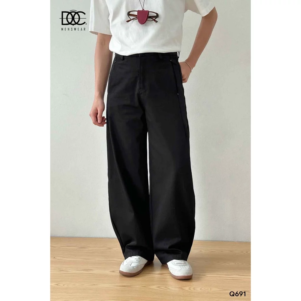 Độc Menswear | Quần jeans ống rộng phủ giày