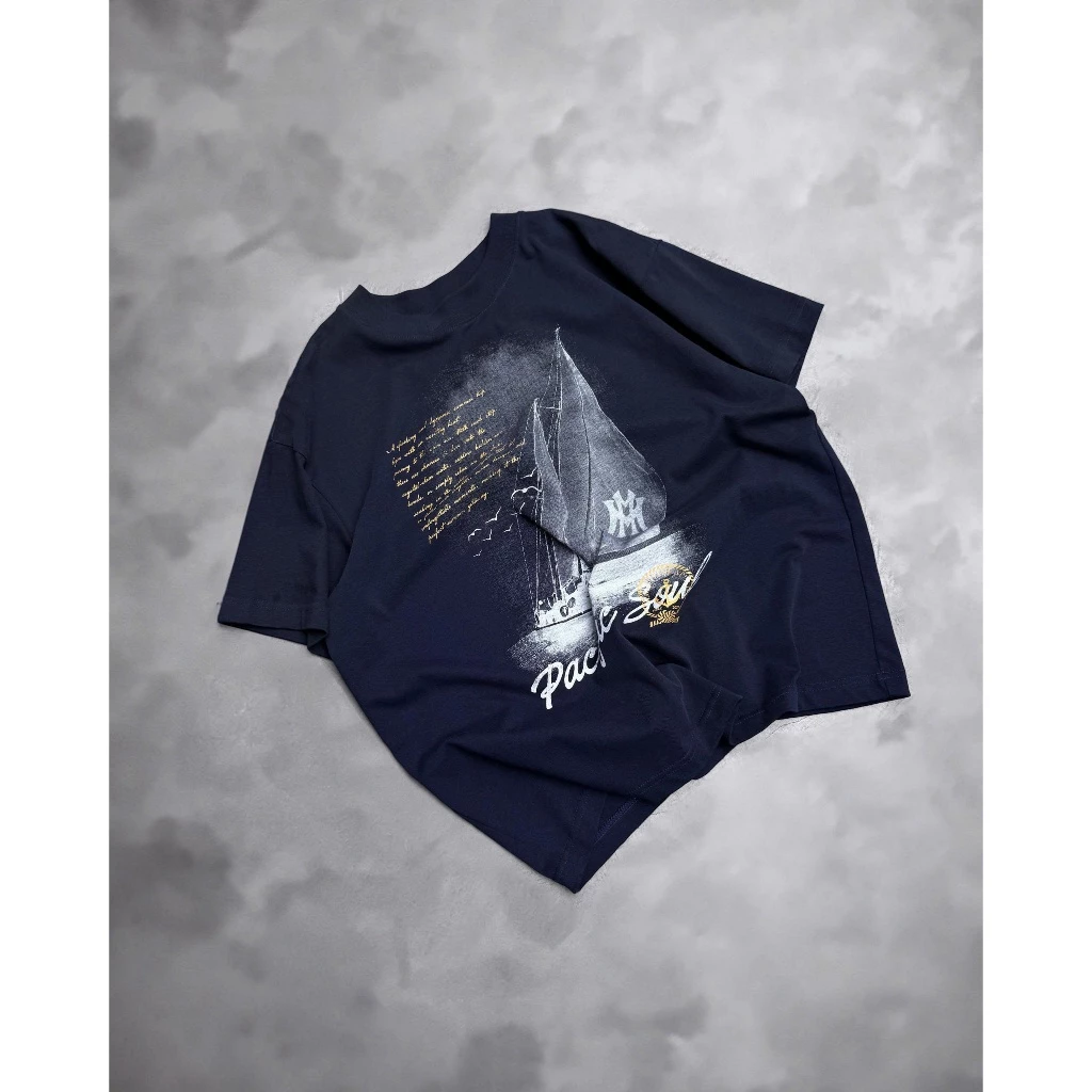 MMESTLINE | Áo thun "PACIFIC SOUL" form Boxy