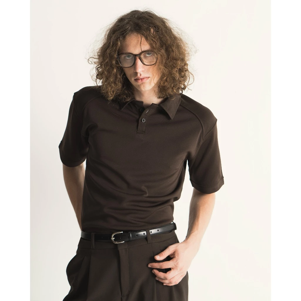 WEDOOKS | Áo polo thun cổ bẻ phong cách tối giản Tràm polo