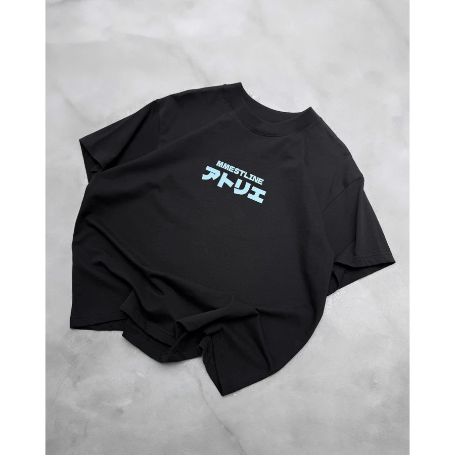 MMESTLINE | Áo thun "JAPAN" form Boxy