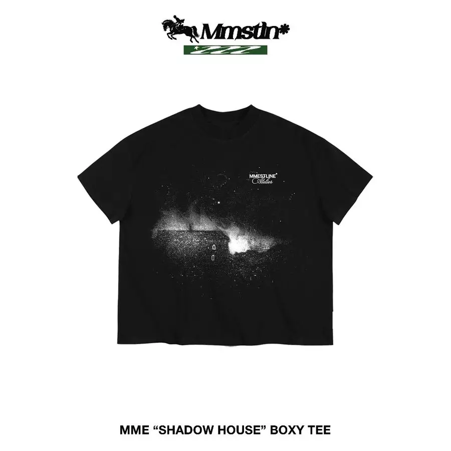 MMESTLINE | Áo thun "SHADOW HOUSE" form Boxy 