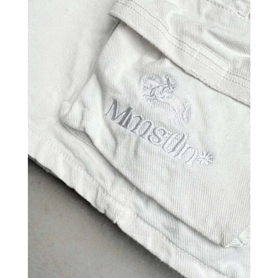 MMESTLINE | Quần "QUADRANT" CARGO Shorts Jeans Fit Premium Denim Wash