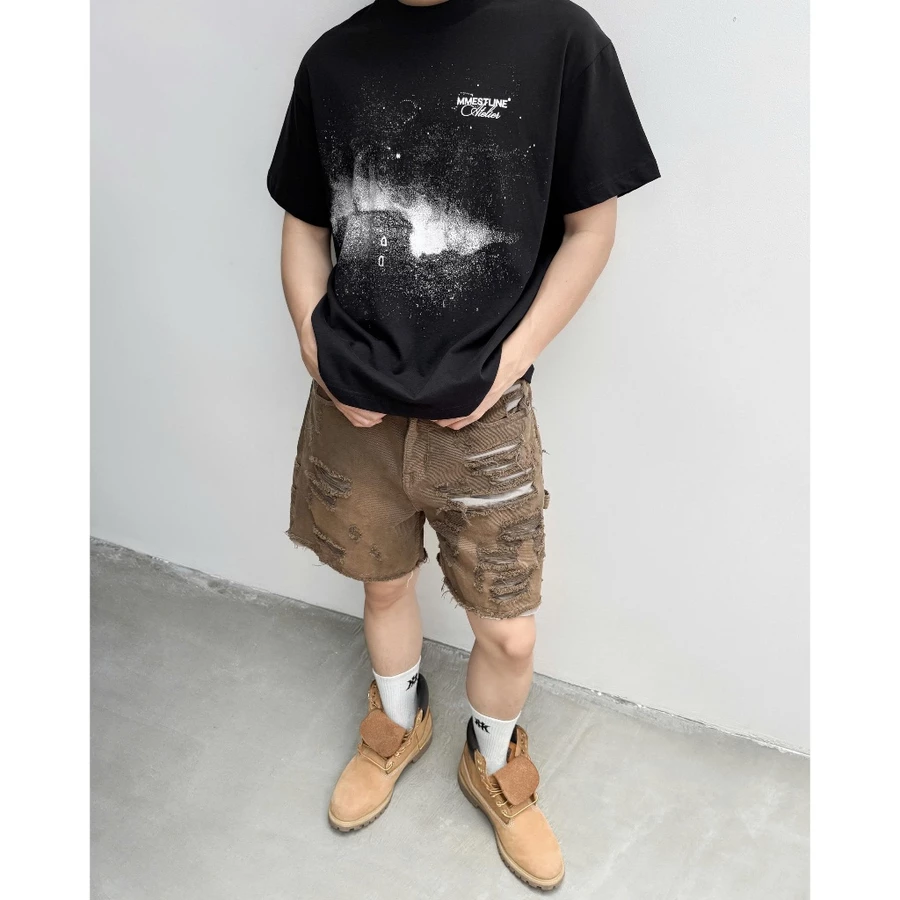 MMESTLINE | Áo thun "SHADOW HOUSE" form Boxy 